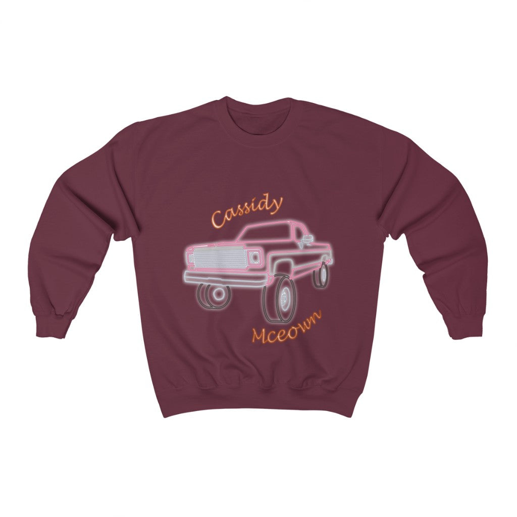 Neon Truck - Cassidy Mceown Sweatshirt